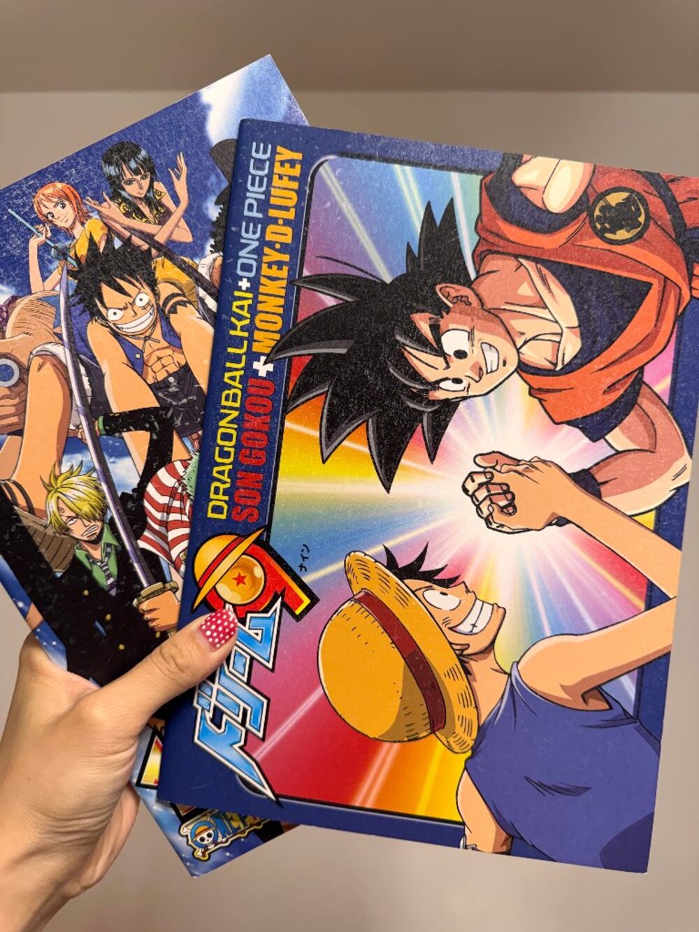RARE DBZ X OP Notebook Set